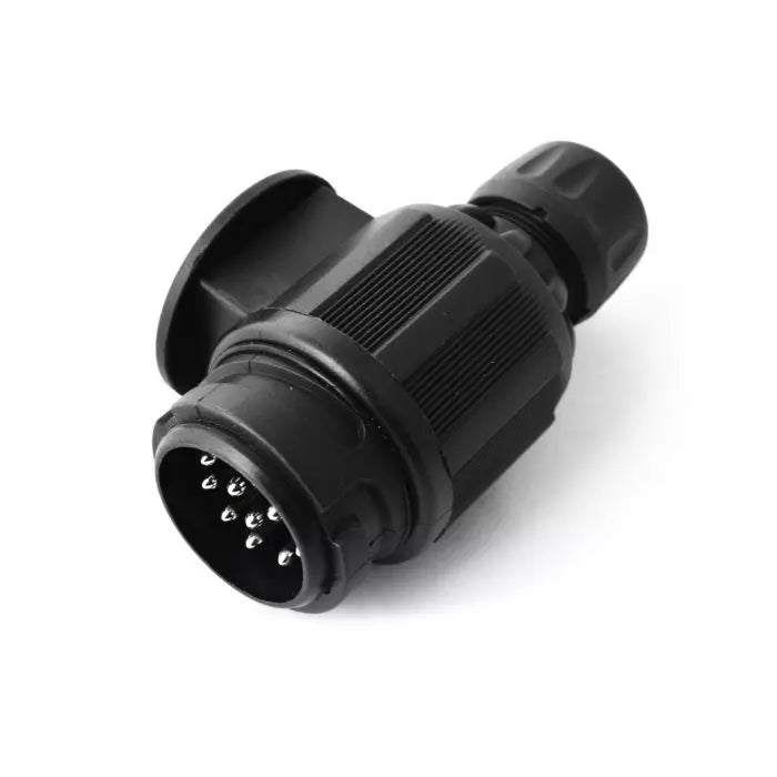 13 pin Euro plug, 12v., PVC body