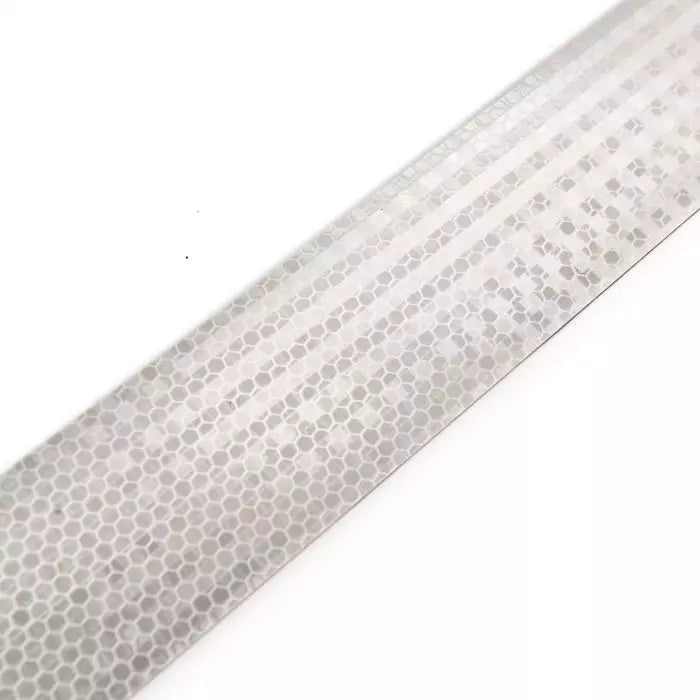 White reflective tape 50mm. wide. 5 Meter