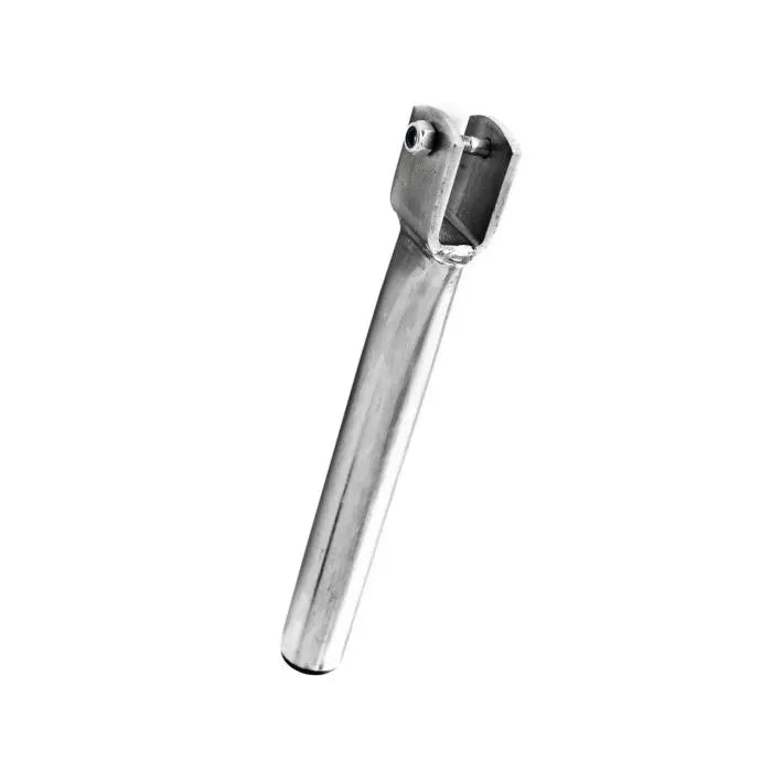 Stem for ribbed roller brackets