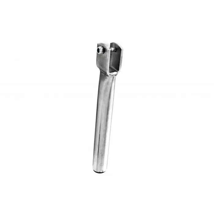Stem for ribbed roller brackets