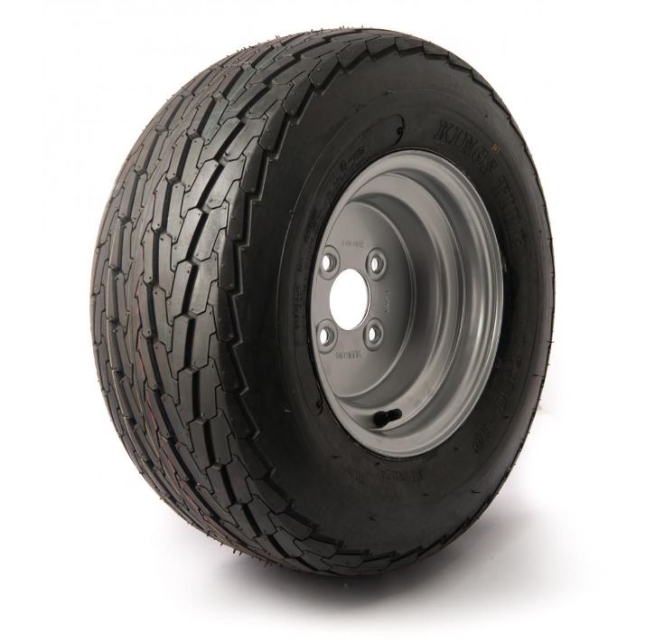 20.5" x 8-10", 4 on 100mm 4 Ply Wheel Assembly