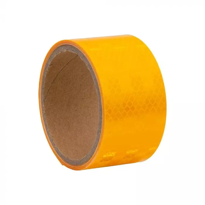 Yellow reflective tape 50mm. 5 Meter