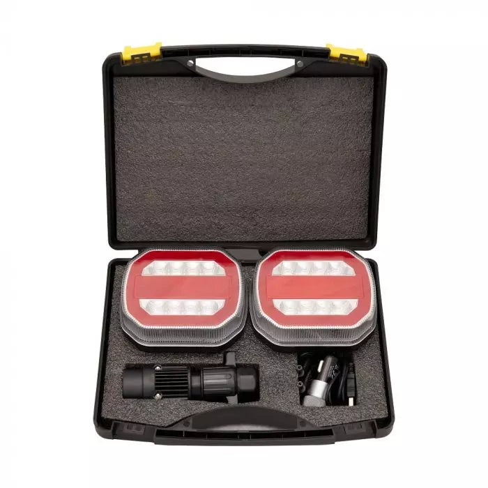 TrailerTek LED Magnetic Wireless Trailer Light Set 12/24V