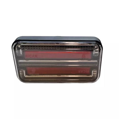 LED Trailer Light(Right), DC12-24V, IP65, Screw Base, Dynamic Design on Indicators, E-mark Approved. Functions: Position/Brake/Indicator/Reflector.